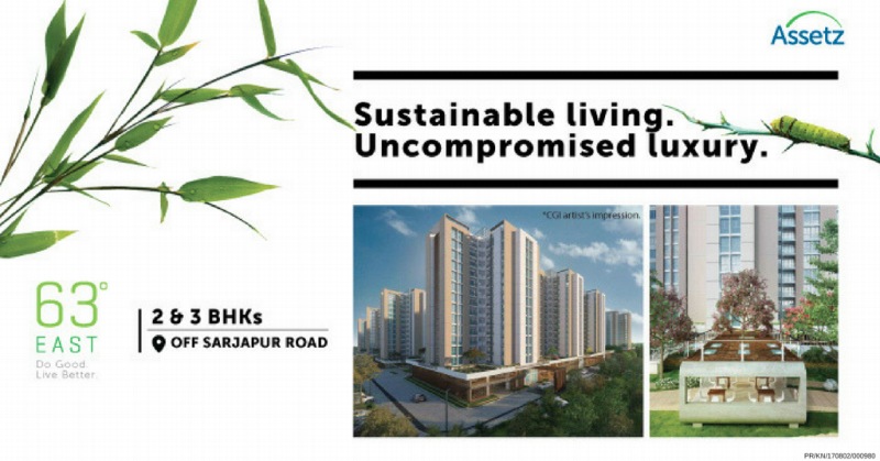 Enjoy sustainable living with uncompromised luxury at Assetz 63 Degree East Update
